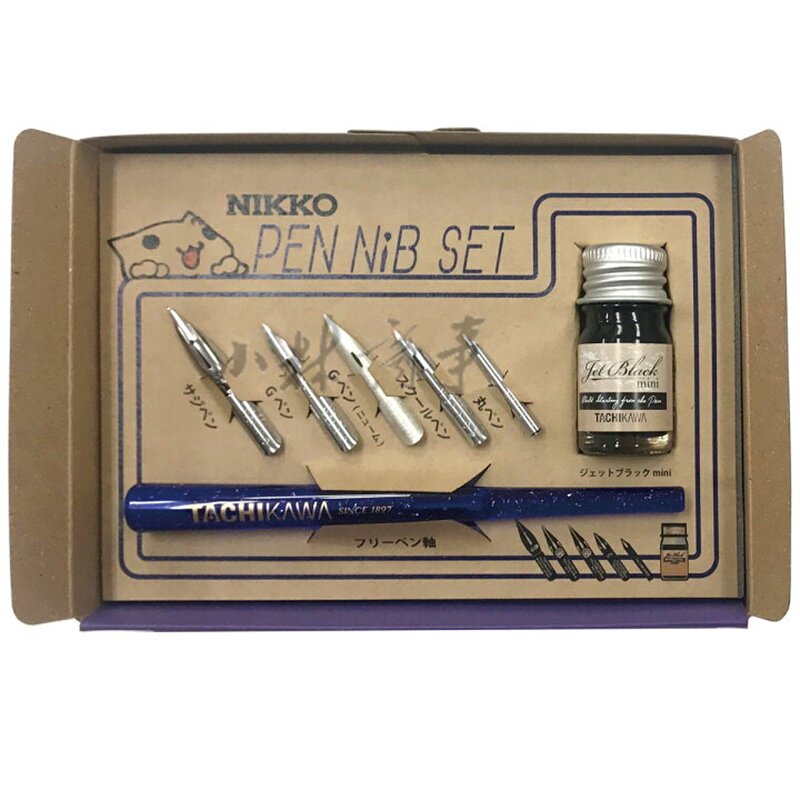 日本製 日光（ニッコー） ペン先紙 セット ｜ Nikko pen nib paper set (Made in Japan) ｜ 日本原产NIKKO日光漫画笔尖笔杆稿纸套装