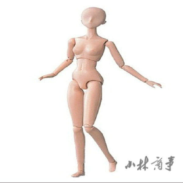 日本 デッサン人形 27cm ｜ Drawing Mannequins 27cm ｜ 日本女人偶27cm绘画人体模型动漫美术素描速写关节1-003