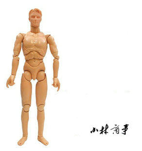 日本 デッサン人形 27cm ｜ Drawing Mannequins 27cm ｜ 猛男人偶27cm日本绘画人体模型动漫美术素描关节漫画工具 1-006