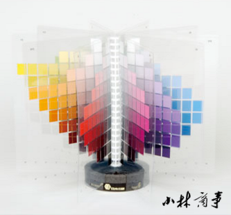 日本 カラーチャート 10枚 ｜ Color chart 10 sheets ｜ 便携式立体孟赛尔色卡 日本色彩研究会 298色 A5大 10明暗 10张