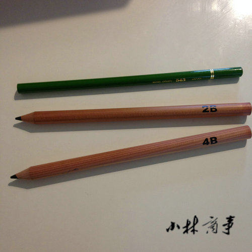 日本 鉛筆 ｜ Pencil ｜ 日本kirin粗铅笔设计素描很舒服2B 4B 粗芯粗杆素描铅笔3-054