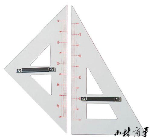 日本 ドラパス 三角定規 60cm 樹脂 ｜ Drapas triangle ruler 60cm resin ｜ 日本drapas教师三角尺量角器60cm树脂材料黑板演示 2-518