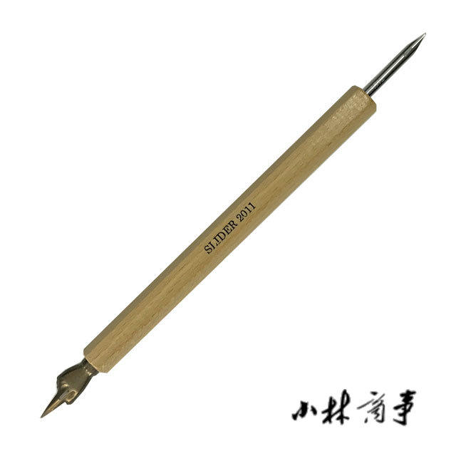 日本製 ペン軸 10本 ｜ Pen Holders 10 pcs (Made in Japan) ｜ 日本原产东京slider2011双头木杆 漫画笔杆10支价G 圆笔轴2-024