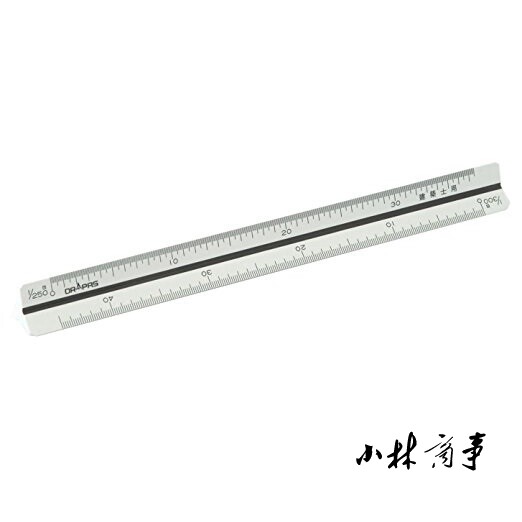 日本 ドラパス 定規 15cm 樹脂 ｜ Drapas ruler 15cm resin ｜ 日本drapas三棱比例尺建筑设计款绘图测量15cm高精度树脂2-205
