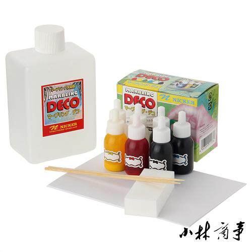 日本 絵具（顔料） セット ｜ Paint ／ pigment set ｜ 霓嘉日本NICKER水拓画湿拓画土耳其水影画拉花颜料套装浮水画