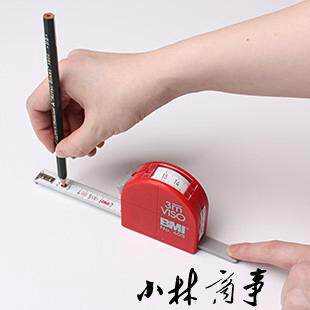 ドイツ製 コンパス定規 ロール ｜ Compass ruler roll (Made in Germany) ｜ 德国原产BMI带圆规功能的卷尺 可画半径3米的大圆 有内径窗口
