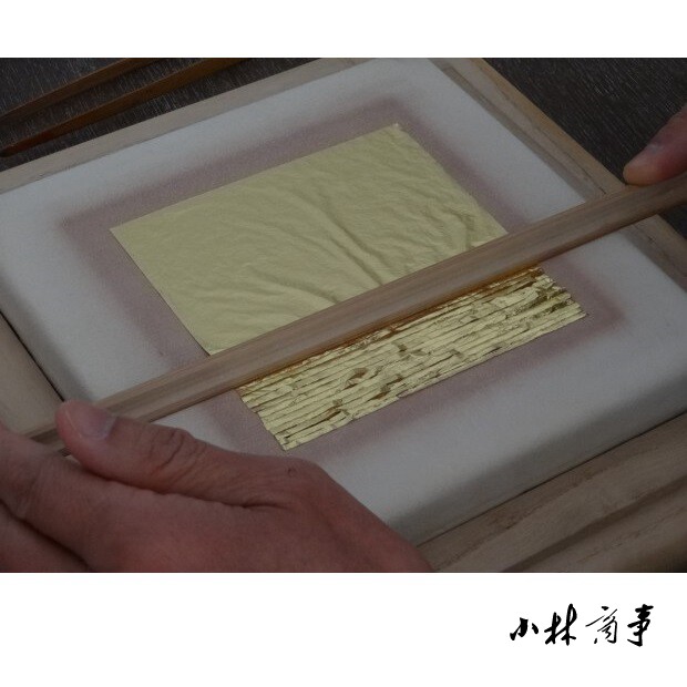 日本 金箔 ｜ Gold leaf ｜ 日本金箔竹刀箔切 将箔纸切成条状的工具 岩彩重彩常用6-702