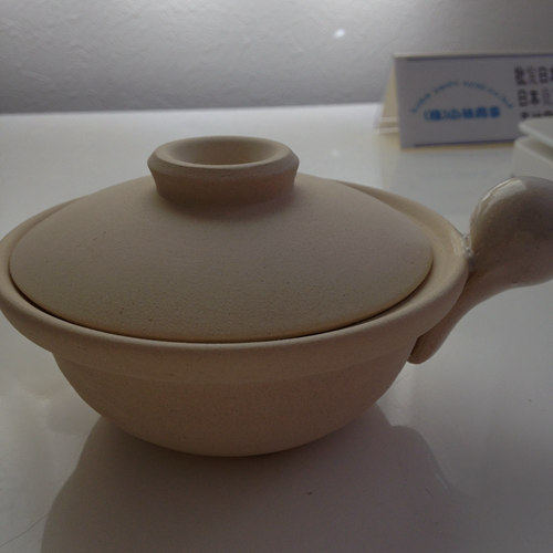 日本 膠・礬水・画用液 9cm ｜ Glue, Alum Sizing & Mediums 9cm ｜ 日本陶制胶锅 小号直径9cm带手柄 岩彩国画工笔画煮胶工具6-704
