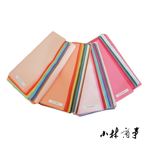 日本 色布 50*30cm 120色 ｜ Color cloth 50*30cm 120 colours ｜ 日本120色色布四季分类涤纶材料50*30cm带收纳高密度不易跑线顺滑