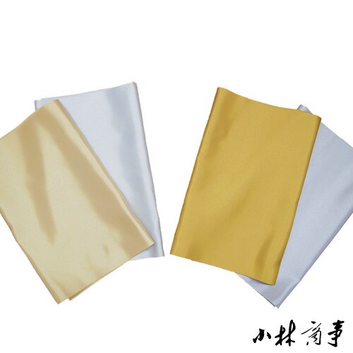 日本 色布 銀色 52*28cm 選択可 ｜ Color cloth silver 52*28cm selectable ｜ 日本金银色布两张一套浅色深色可选52*28cm涤纶下单时备注深浅