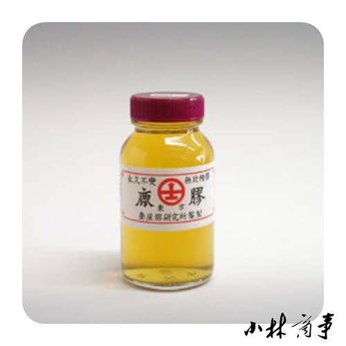 日本製 膠・礬水・画用液 140ml 瓶入り ｜ Glue, Alum Sizing & Mediums 140ml bottled (Made in Japan) ｜ 日本原产妻屋鹿胶瓶装液体140ml绘胶 3倍水稀释 温水煨热使用