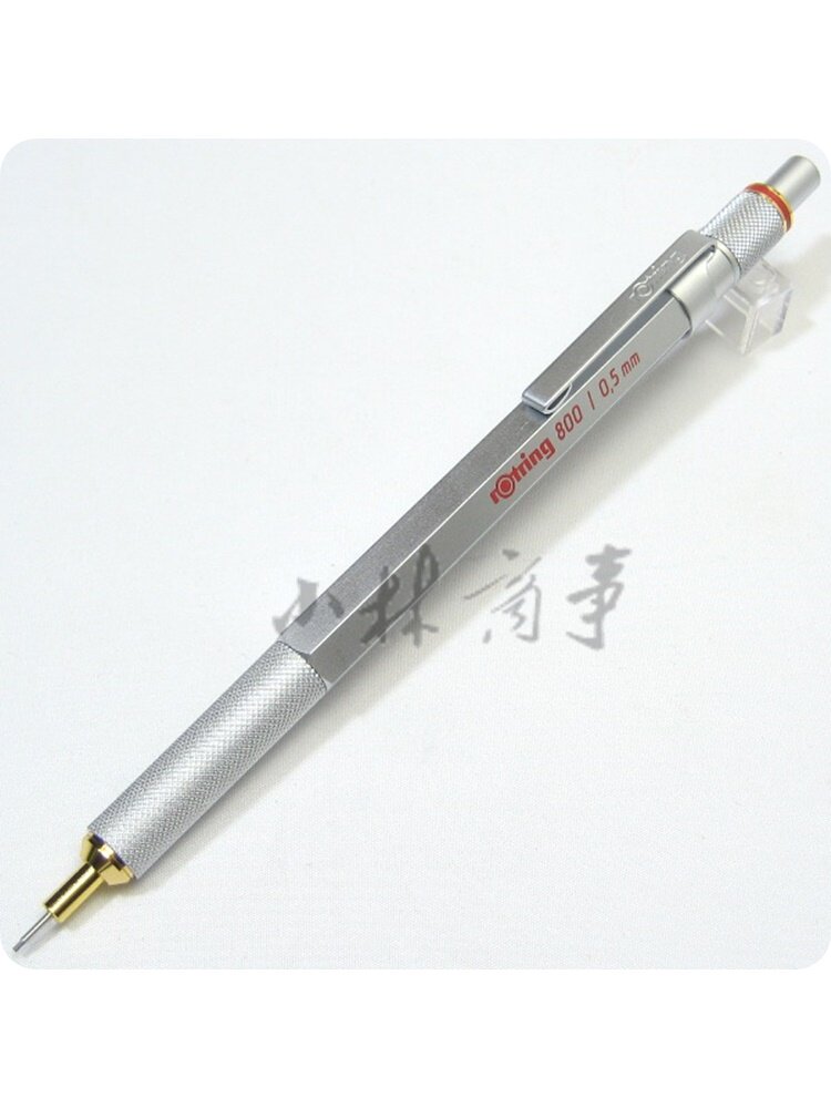鉛筆 0.5mm 2.0mm ｜ Pencil 0.5mm 2.0mm ｜ 红环800自动铅笔金属笔身0.5mm2.0mm30克15厘米长