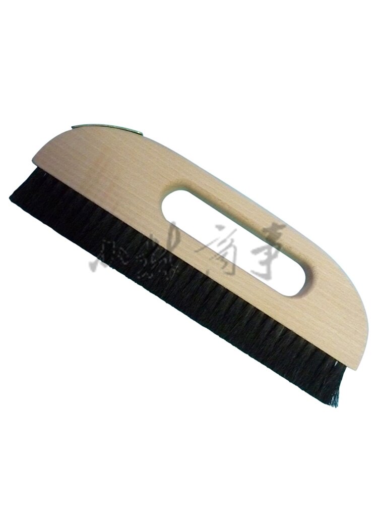 日本 刷毛 21cm 28mm 馬毛 ｜ Brush 21cm 28mm horse hair ｜ 日本井上抚刷毛马毛材料长21cm毛长28mm厚17mm