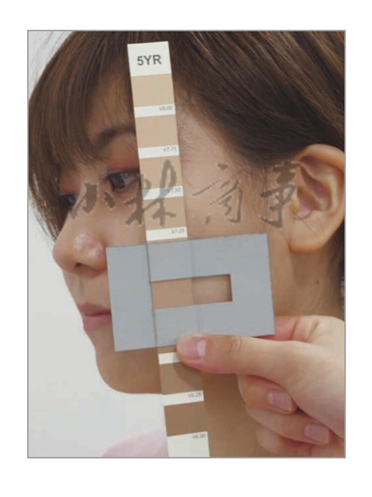 日本 日本色研事業 143色 ｜ Japan Colour Research 143 colours ｜ 日本色彩研究所肤色测试色条15条143色带孟塞尔值HVC