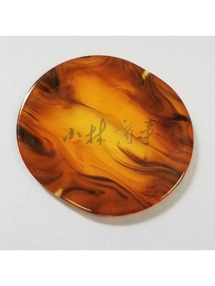 日本 その他の道具 54*46*3mm 樹脂 ｜ Other Tools 54*46*3mm resin ｜ 日本爪盘类似于调色盘铁丝或绳绑大拇指上用树脂制54*46*3mm