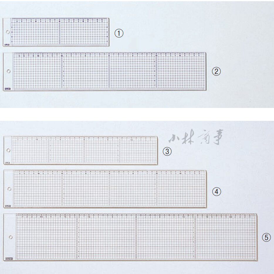 日本製 定規 透明 20cm ステンレス ｜ Ruler transparent 20cm stainless steel (Made in Japan) ｜ 日本原产letter方眼刻度尺F2透明丙烯制F3不锈钢边切割尺20cm