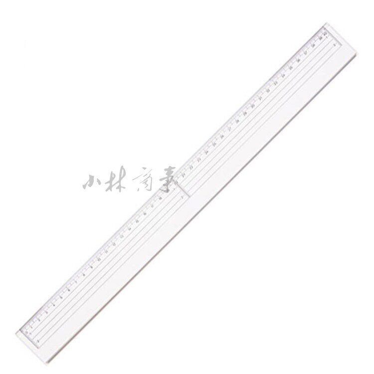日本 定規 透明 ステンレス ｜ Ruler transparent stainless steel ｜ 日本裁缝武田切割用尺透明缘贴不锈钢丙烯酸尺