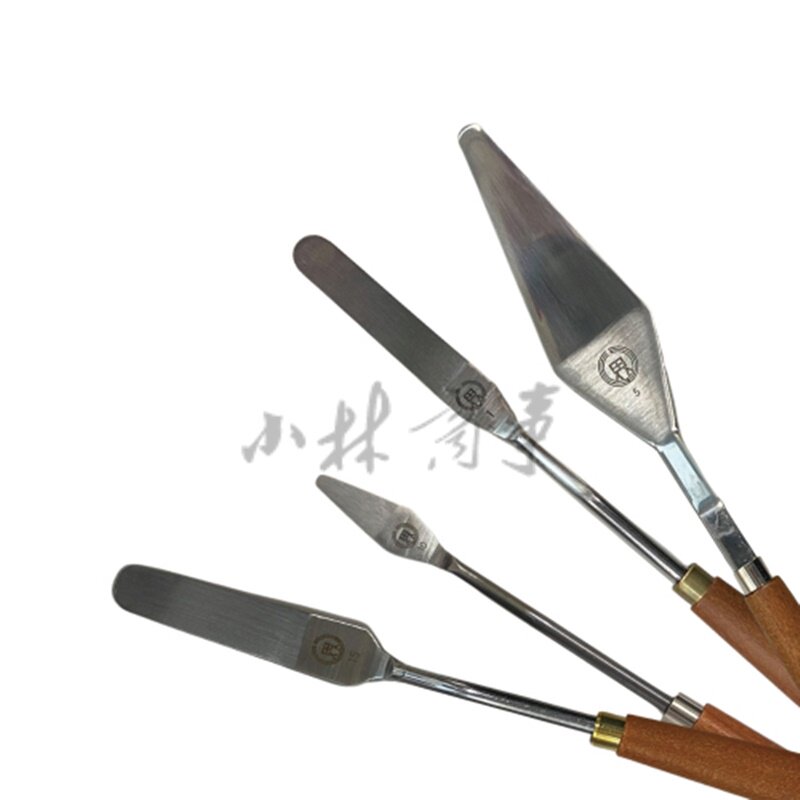 日本 世界堂 油絵刀（ペインティングナイフ） ｜ Sekaido painting knife ｜ 日本世界堂油画刀1-18号新宿木柄金属sekaido