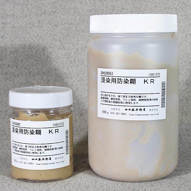 日本 下地材 ｜ Base Coats ｜ 日本田中打底糊直染浸染酸性染通用防染糊KR