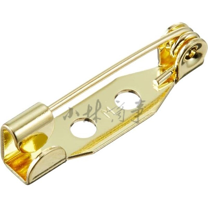 日本製 ブローチ 20mm 真鍮 ｜ Brooch 20mm brass (Made in Japan) ｜ 日本原产胸针陶艺可用20mm黄铜材质贴在作品下