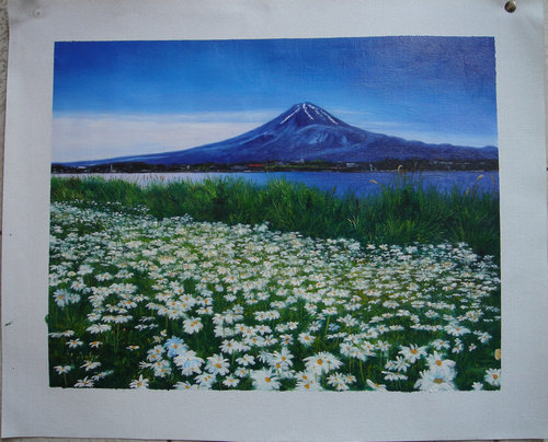 春之富士山